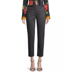 Kobi Halperin Women’s Gayle Cropped Knit Pants‎ in Grey Size 4